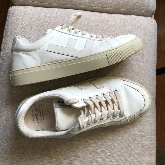 Flamingos’ Life Classic 70s Vegan Sneakers - Picture 3 of 3